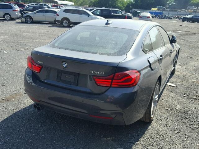 WBA4J3C5XJBG91289 - 2018 BMW 430XI GRAN GRAY photo 4