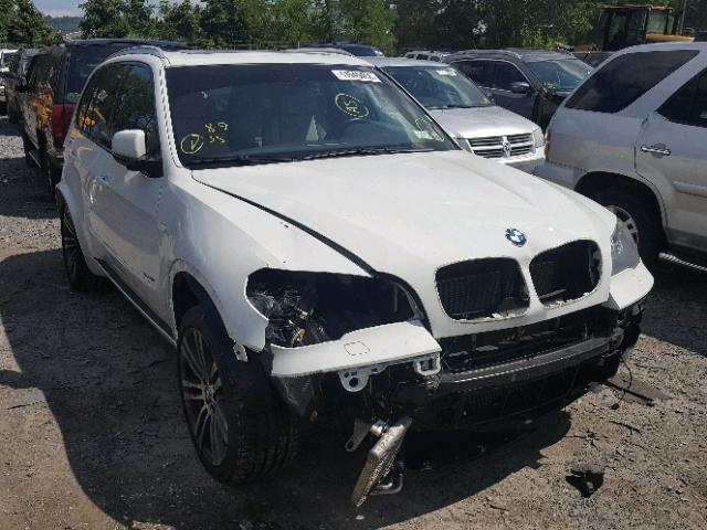 5UXZV8C57BL418022 - 2011 BMW X5 XDRIVE5 WHITE photo 1