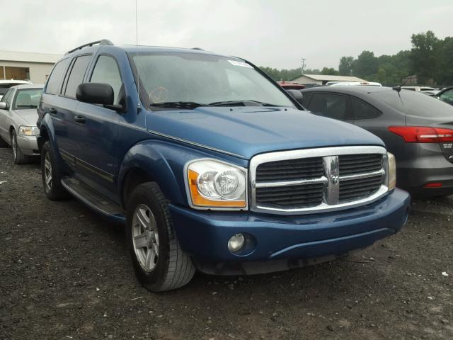 1D4HD58N24F224929 - 2004 DODGE DURANGO LI BLUE photo 1