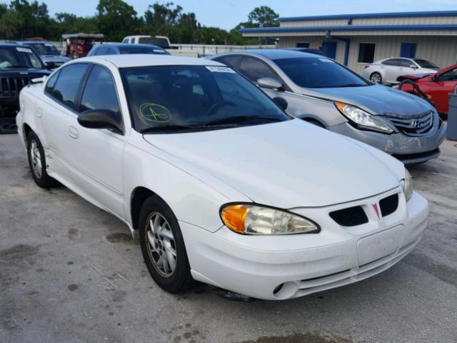 1G2NG52E04M518927 - 2004 PONTIAC GRAND AM S 白色 照片 1