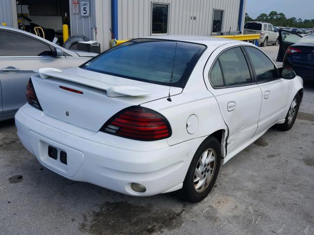 1G2NG52E04M518927 - 2004 PONTIAC GRAND AM S 白色 照片 4