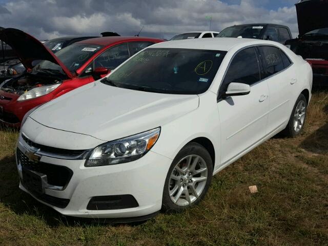 1G11C5SL4EF204099 - 2014 CHEVROLET MALIBU WHITE photo 2