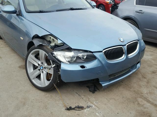 WBAWB73549P047134 - 2009 BMW 335 I BLUE photo 9