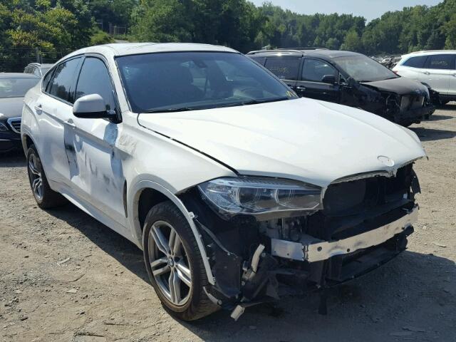 5UXKU2C52G0N82076 - 2016 BMW X6 XDRIVE3 WHITE photo 1