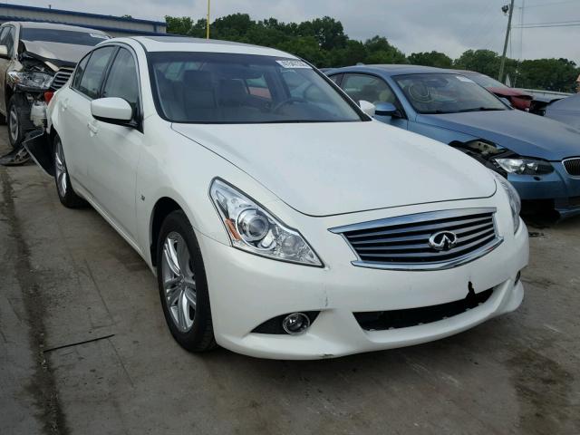 JN1CV6AP1FM580425 - 2015 INFINITI Q40 WHITE photo 1