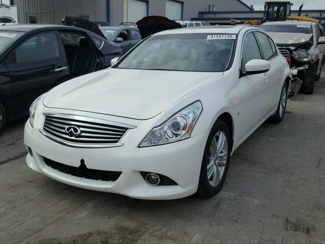 JN1CV6AP1FM580425 - 2015 INFINITI Q40 WHITE photo 2