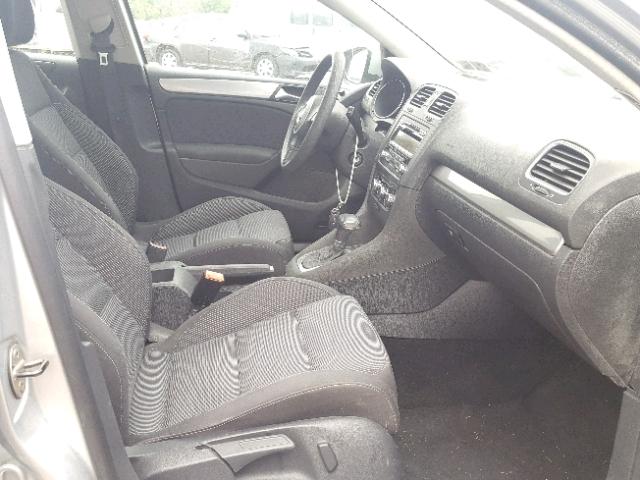 WVWDA7AJ3BW106344 - 2011 VOLKSWAGEN GOLF 银色 照片 5