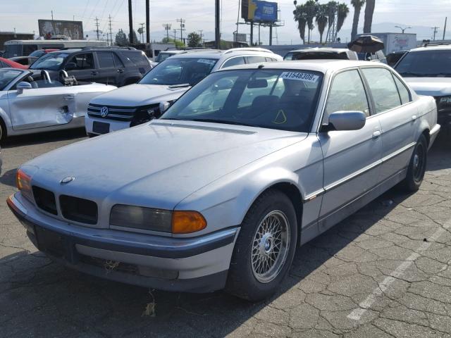 WBAGJ8323WDM14749 - 1998 BMW 740 IL SILVER photo 2