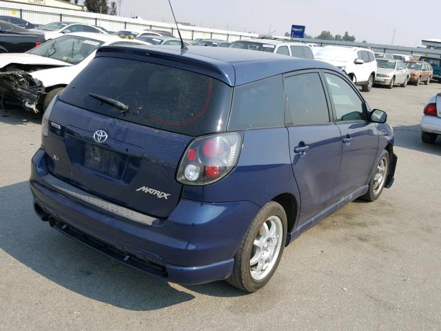 2T1KR32E56C575055 - 2006 TOYOTA COROLLA MA BLUE photo 4