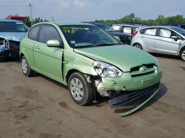 KMHCM3AC8AU159401 - 2010 HYUNDAI ACCENT BLU GREEN photo 1