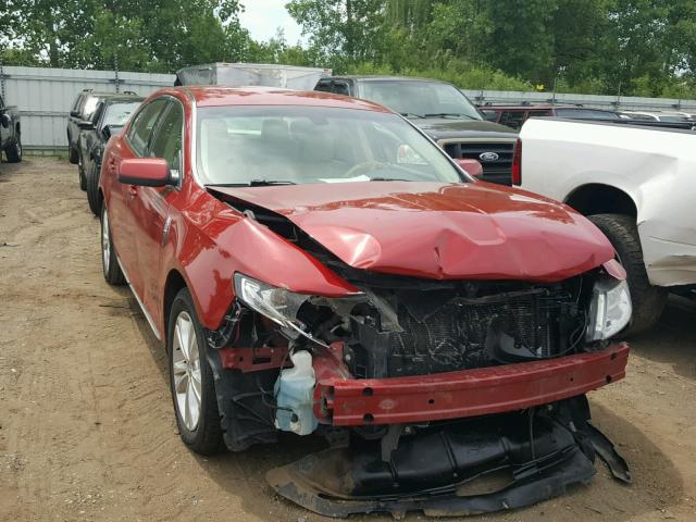 1LNHM93R09G628338 - 2009 LINCOLN MKS RED photo 1