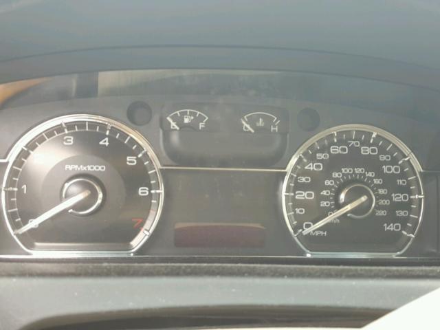 1LNHM93R09G628338 - 2009 LINCOLN MKS RED photo 8