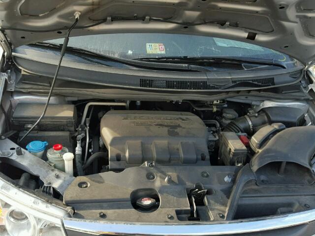 5FNRL5H25DB072904 - 2013 HONDA ODYSSEY LX SILVER photo 7