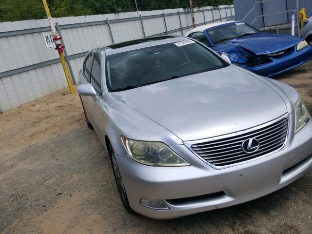 JTHGL46F175013716 - 2007 LEXUS LS 460L GRAY photo 1