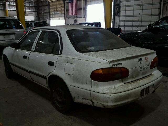 1Y1SK52841Z437124 - 2001 CHEVROLET GEO PRIZM 白色 照片 3