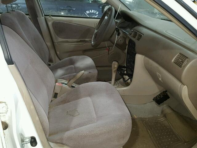 1Y1SK52841Z437124 - 2001 CHEVROLET GEO PRIZM 白色 照片 5