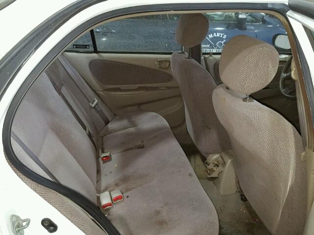 1Y1SK52841Z437124 - 2001 CHEVROLET GEO PRIZM 白色 照片 6