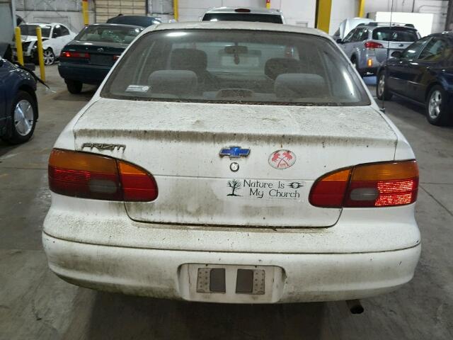1Y1SK52841Z437124 - 2001 CHEVROLET GEO PRIZM 白色 照片 9