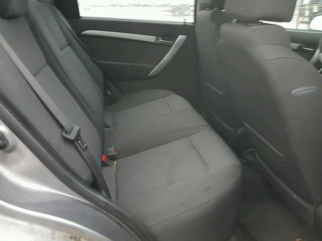 KL1TD5DE7BB177292 - 2011 CHEVROLET AVEO LS GRAY photo 6