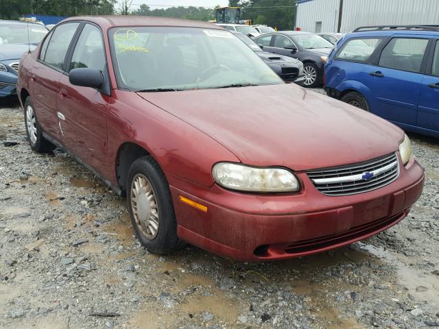 1G1ND52J92M722164 - 2002 CHEVROLET MALIBU RED photo 1