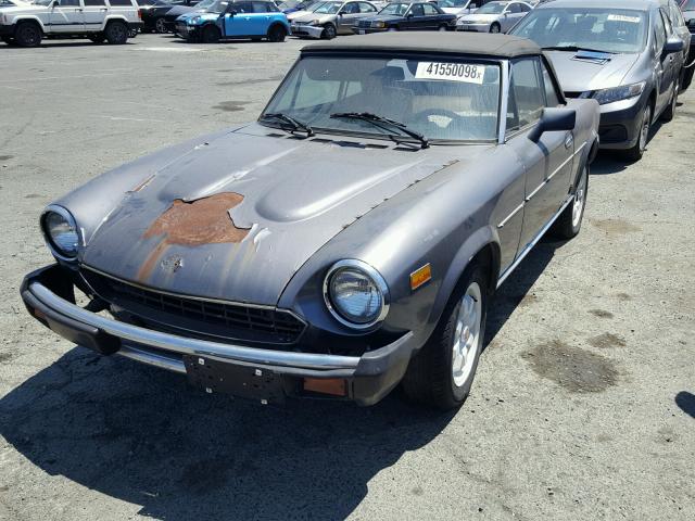 124CS00016955 - 1980 FIAT SPIDER BLUE photo 2