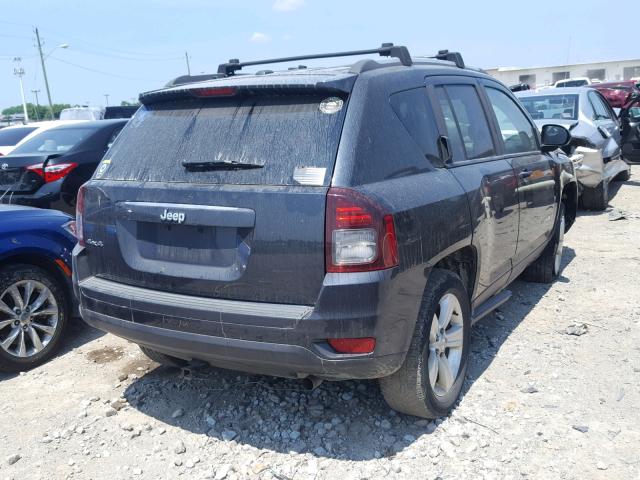 1C4NJDBB6GD535846 - 2016 JEEP COMPASS SP BLUE photo 4