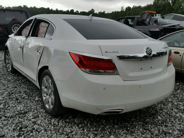 1G4GF5E30CF341716 - 2012 BUICK LACROSSE P WHITE photo 3