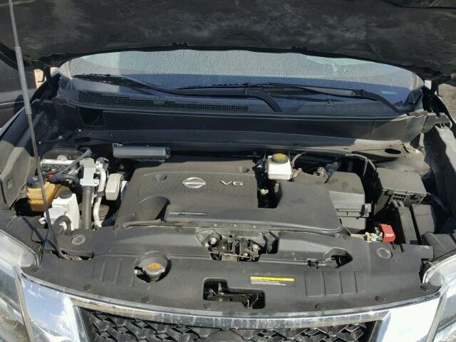 5N1AR2MN6DC627944 - 2013 NISSAN PATHFINDER BLACK photo 7