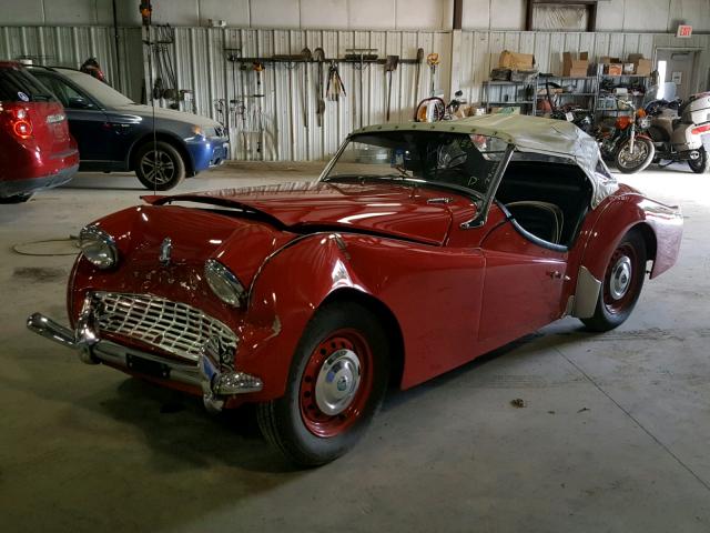 TS42268L - 1959 TRIUMPH CAR TR3 RED photo 2