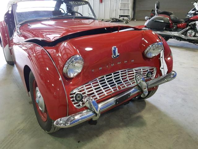 TS42268L - 1959 TRIUMPH CAR TR3 RED photo 9