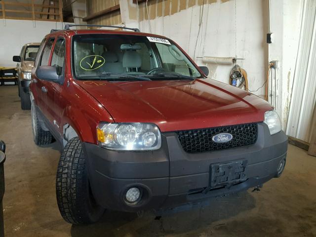 1FMYU96H76KD37105 - 2006 FORD ESCAPE HEV RED photo 1