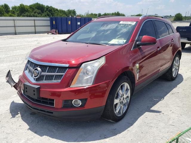 3GYFNBEY5AS631210 - 2010 CADILLAC SRX PERFOR MAROON photo 2