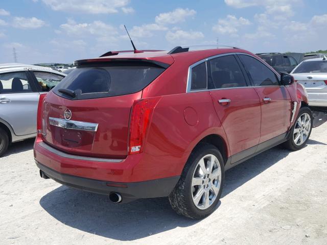 3GYFNBEY5AS631210 - 2010 CADILLAC SRX PERFOR MAROON photo 4