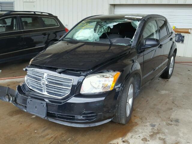 1B3CB4HA8AD661606 - 2010 DODGE CALIBER SX BLACK photo 2