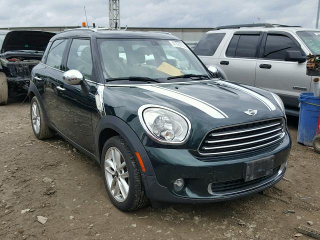 WMWZB3C59BWH94538 - 2011 MINI COOPER COU GREEN photo 1