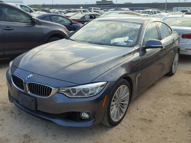 WBA4A5C56FGK15303 - 2015 BMW 428 I GRAY photo 2