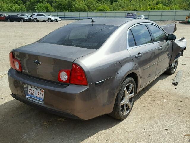 1G1ZC5E18BF398452 - 2011 CHEVROLET MALIBU 1LT CHARCOAL photo 4