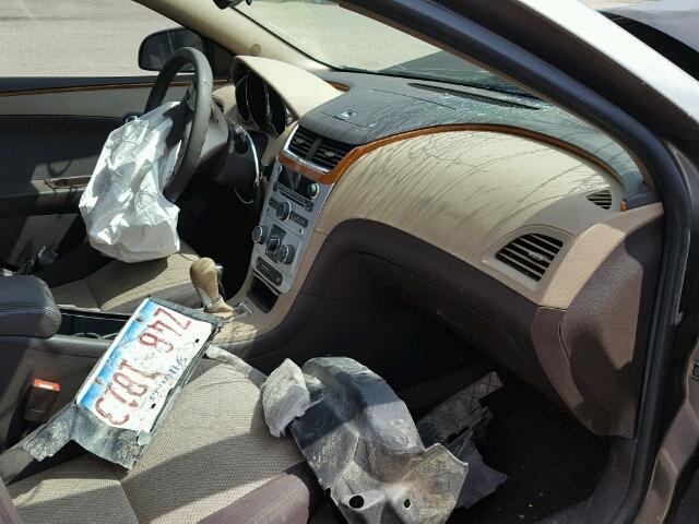 1G1ZC5E18BF398452 - 2011 CHEVROLET MALIBU 1LT CHARCOAL photo 5