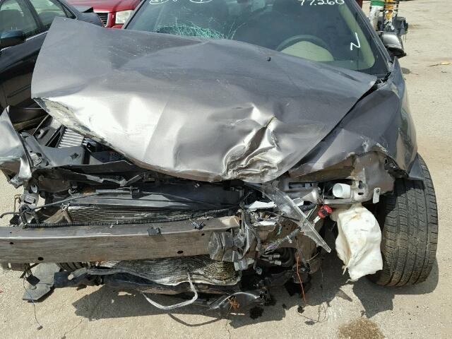 1G1ZC5E18BF398452 - 2011 CHEVROLET MALIBU 1LT CHARCOAL photo 9