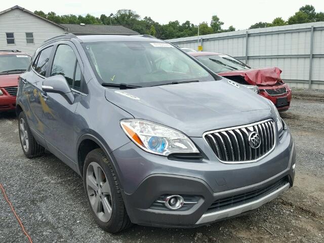 KL4CJFSB2EB695485 - 2014 BUICK ENCORE CON GRAY photo 1