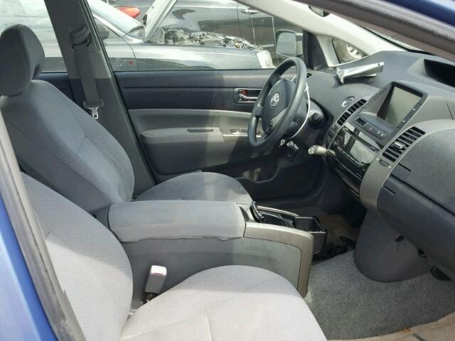 JTDKB20U367064762 - 2006 TOYOTA PRIUS BLUE photo 5