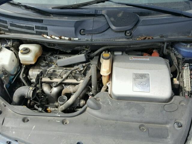 JTDKB20U367064762 - 2006 TOYOTA PRIUS BLUE photo 7