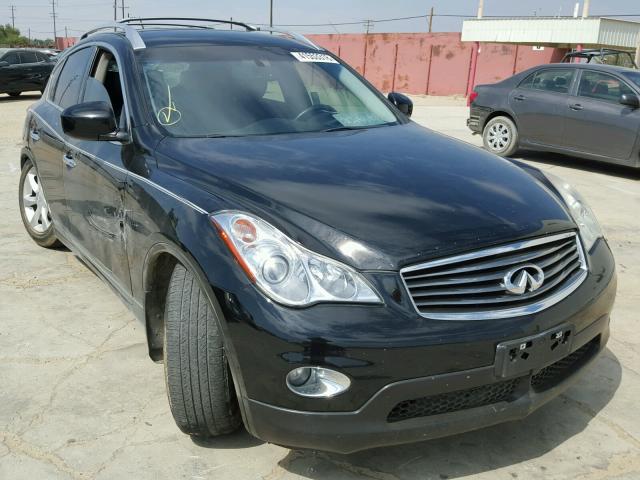 JNKAJ09E09M900353 - 2009 INFINITI EX35 BASE BLACK photo 1