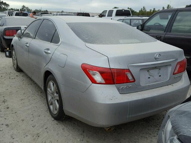 JTHBJ46G282258066 - 2008 LEXUS ES SILVER photo 3