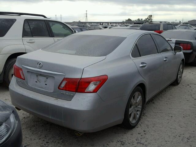 JTHBJ46G282258066 - 2008 LEXUS ES SILVER photo 4