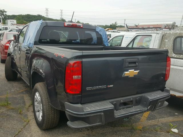 1GCGTCEN6J1117878 - 2018 CHEVROLET COLORADO L GRAY photo 3