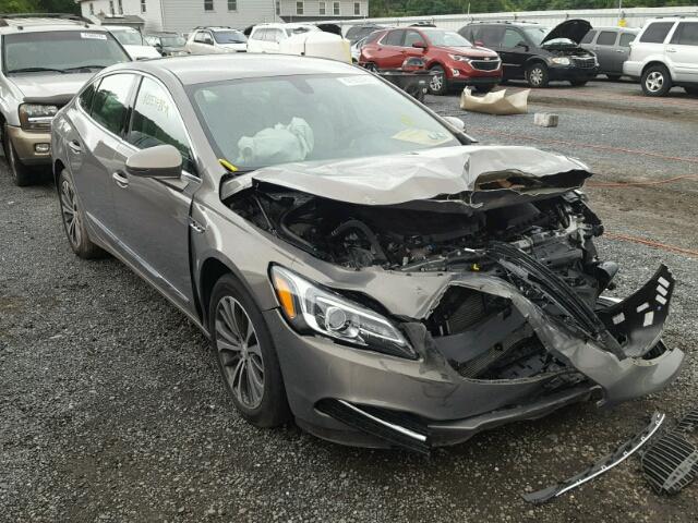 1G4ZP5SSXHU154181 - 2017 BUICK LACROSSE E GRAY photo 1