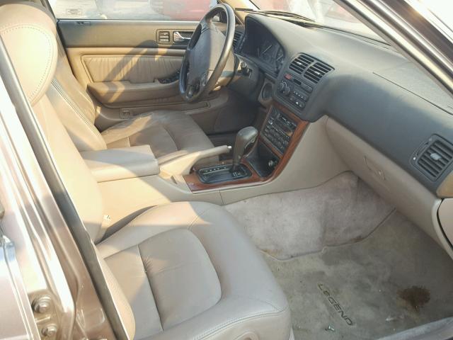 JH4KA7665NC015821 - 1992 ACURA LEGEND L BROWN photo 5