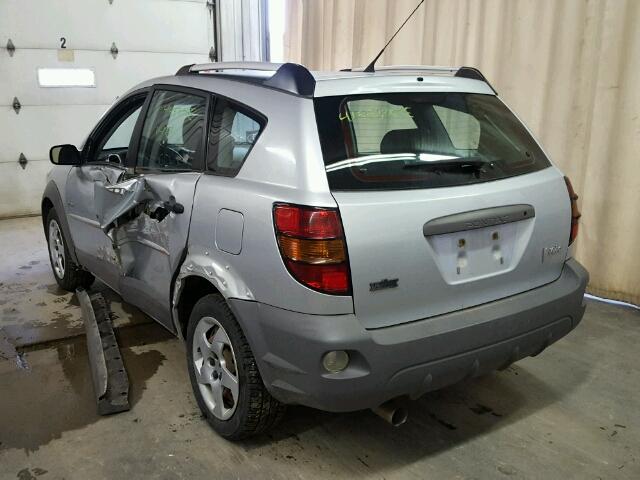 5Y2SL65837Z403526 - 2007 PONTIAC VIBE SILVER photo 3