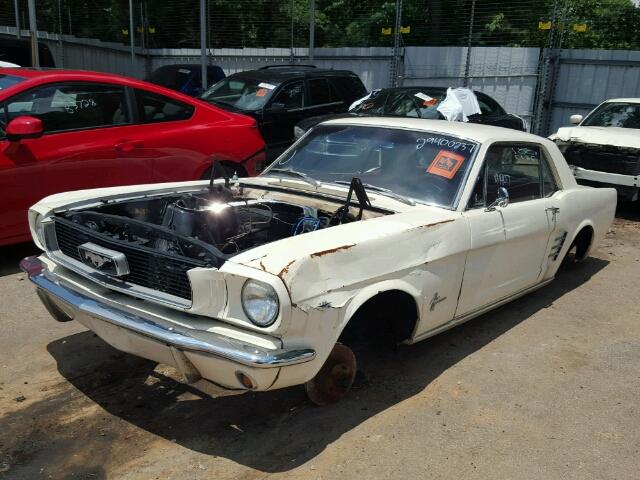 6F07C735389 - 1966 FORD MUSTANG BEIGE photo 2